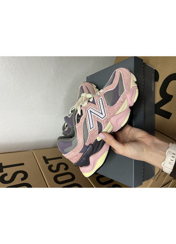 Рожеві Осінні кросівки чоловічі new balance 9060 pink lavender нью беланс 9060 No Brand