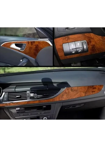 Виниловая пленка из углеродного волокна для авто ширина 30 см длина 120 см Wood Grain No Brand (368672448)