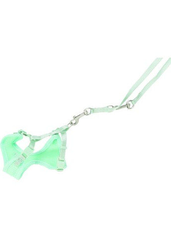 Шлея з повідцем для цуценят S–M 26–34 см х 10 мм 2,00 м м'ятний Trixie (332879478)