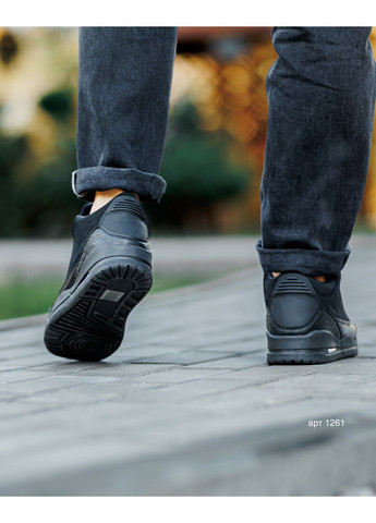 Черные демисезонные кроссовки jordan 3 retro black cat No Brand Jordan Retro 3