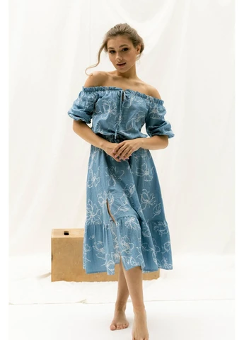 Блакитна сукня 2079.5395 Seventeen