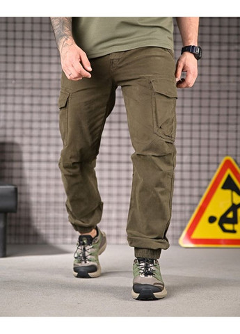 Штани карго олива No Brand (355336237)