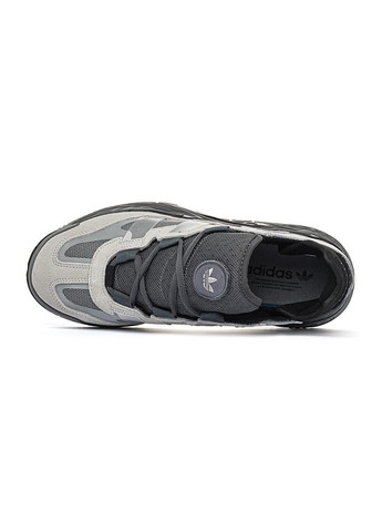 Сірі Осінні кросівки чоловічі black silver, вьетнам adidas Niteball