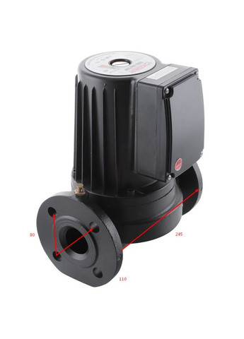 Насос циркуляційний фланцевий GRS 40/10F, Н=10М, Q=18кбМ, P=550 Вт (KP2769) KOER (321184907)