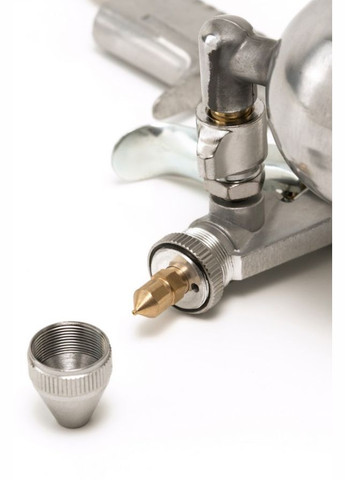 Пневмопістолет лакофарбовий HP Mastertool верхній бак 200 мл x 0.5 мм (80-8936) Master Tool (335049178)