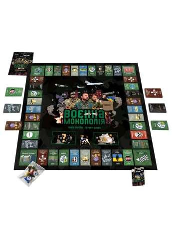 Настольная игра "Военная Монополия" PLR-0025 Flixplay (333934299)