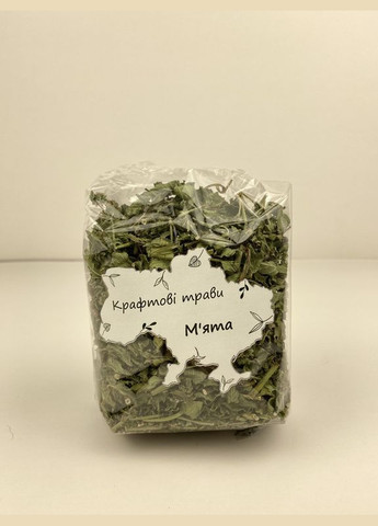 Натуральный органический крафтовый зеленый чай мята 40 гр (5743-0028) No Brand (337170592)