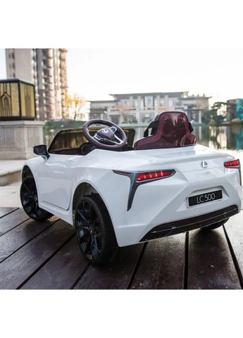 Детский электромобиль Lexus LC500 YJ1618, 12V7AH, MP3, USB White Bambi (351586069)