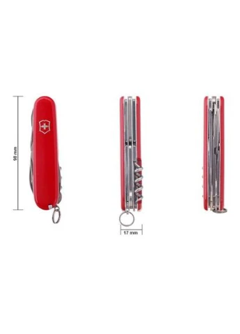Ніж Climber 91мм,14функ,черв Victorinox (397055201)