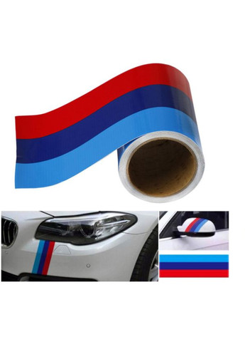 Смуги на двері бампер дзеркала авто 3D TUNING STUDIO БМВ 1350х750х0.080мм=5штук No Brand (362498720)