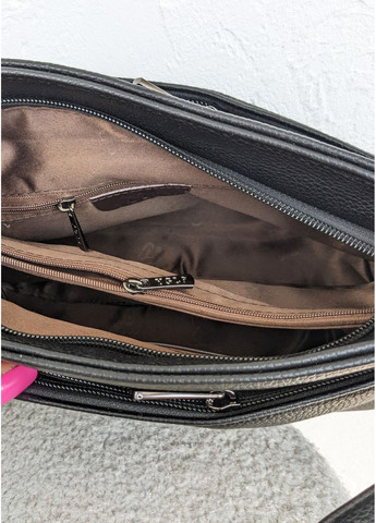 Компактна чорна сумка з екошкіри InFashion Сумка (360751145)