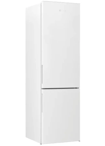 Холодильник двухкамерный 59,5х202,5х67 см белый ударопрочное стекло Indesit