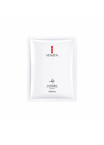 Очисна тканинна маска для обличчя з екстрактом нікотинаміду та алое вера, 30 г Venzen (292800489)