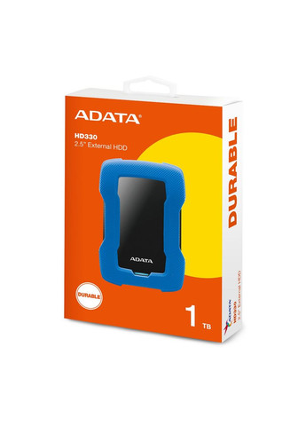 PHD External 2.5'' USB 3.1 DashDrive Durable HD330 1TB Blue ADATA (315503652)