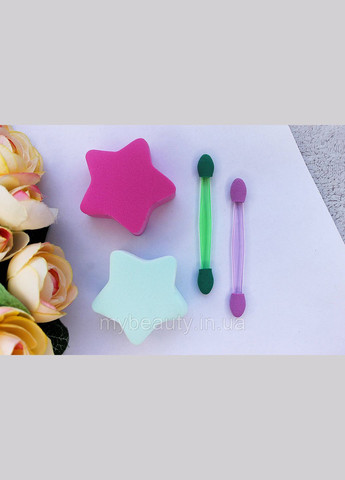 Набор спонжей 2в1 "Звездочки"(спонж+аппликаторы) Iman Of Noble (307822502)