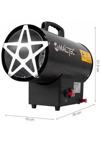Газовий нагрівач 25кВт Maltec (371812244)