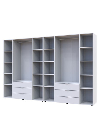 Комплект шкафов для одежды Гелар (2 шт.) 310х49,5х203,4 см (DRS-011116) Doros (361999005)