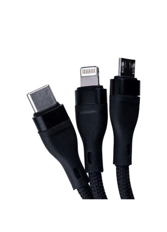 Кабель для зарядки 3-in-1 microUSB/Type-C/Lightning UR521 Smartx (368767081)