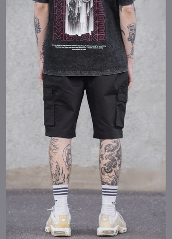 Трикотажные шорты карго Volt Reflective Black Without (329694151)