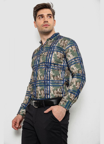 Сорочка чоловіча з принтом Ager 214R1038 (338185939)
