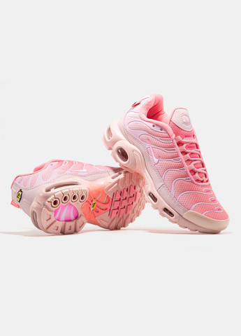 Кроссовки женские Nike Air Max TN Neon Pink Black | Найк Аир Макс ТН розовые No Brand розовые демисезоны (335012320)