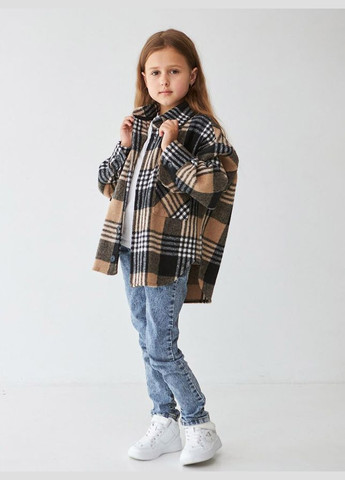 Утеплена сорочка дитяча Клітинка Tair Kids (300000344)
