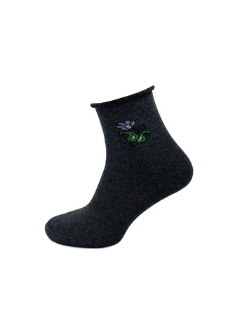 Комбіновані шкарпетки жіночі, високі з послабленою резинкою. квітка. комплект з 3х пар. колір: кольоровий мікс. Крокус квіткові (335837796)