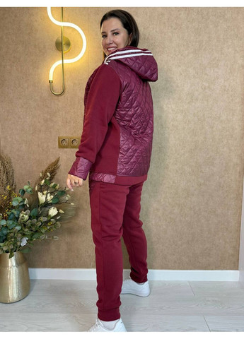 Стьоганий костюм-двійка з лампасами — ЗАМІРИ В ОПИСІ DK/DL Мода без кордонів (368458135)