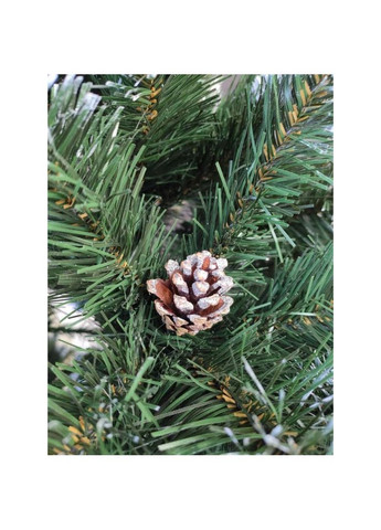 Елка искусственная Кармен Премиум 2.5 м темно-зеленая с серебристыми шишками и жемчугом 7766 Botanica (360882397)