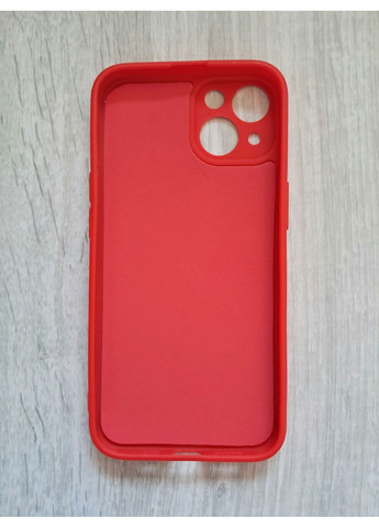 Чохол на 13 Червоний силіконовий Silicone Case full No Brand (360896766)