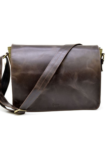 Чоловіча шкіряна сумка через плече 37х27х11 см TARWA (315872729)