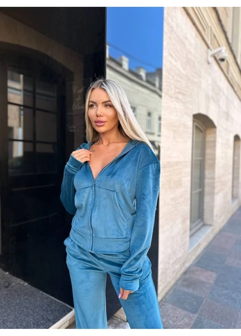 Женский велюровый костюм Fashion (379974931)