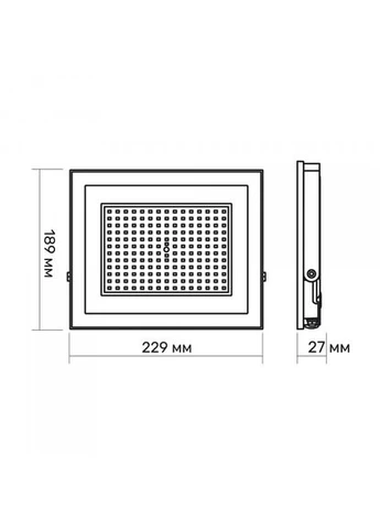 LED прожектор TLF1006 100W 6500K Titanum (380889888)