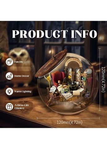 Румбокс Мистический гиперпространственный шар Подземный замок зелья Underground Potion Castle DIY WQ-01 No Brand (362452924)