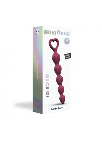 Анальная цепочка BING BANG M PLUM STAR Love To Love (317256825)