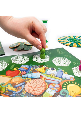 Дитяча настільна гра "IQ300" VT8055-46 колесо фортуни, пісочний годинник Vladi toys (360899664)