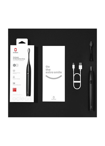 Умная зубная щетка Endurance Eco Electric Toothbrush черная (6970810553321) Oclean (293345346)