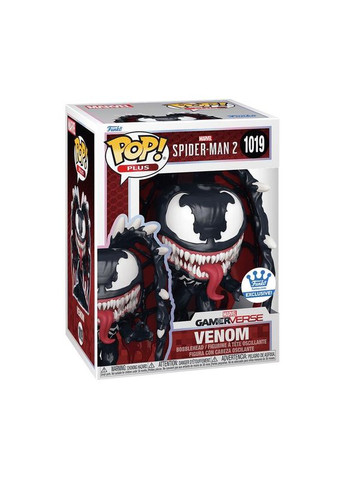 Фигурка Pop! Spider-Man 2 Game Plus Venom with Wings Фанко поп! Человек паук 2 Плюс Веном с крыльями #1019 Funko (350916188)