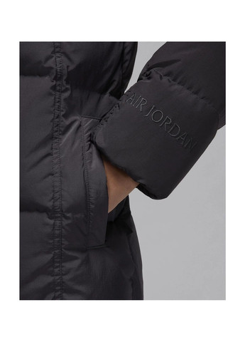 Чорна куртка унісекс down jacket black Air Jordan