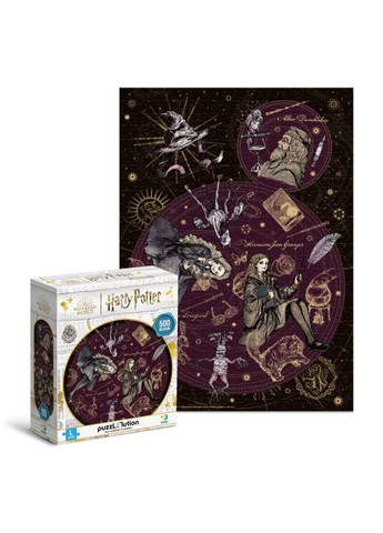 Пазл классический "Harry Potter. Лидер. Перфекционистка. Невероятная" 200507, 500 элементов DoDo Toys (364134132)