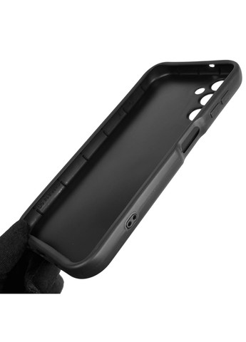 Чехол силиконовый Soft Touch с 3D принтом для Galaxy A14 4G (SM-A145F) черный (Полная защита камеры) Samsung (371652984)