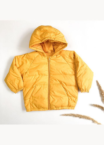 Помаранчева демісезонна куртка 98 см помаранчевий артикул л522 Zara