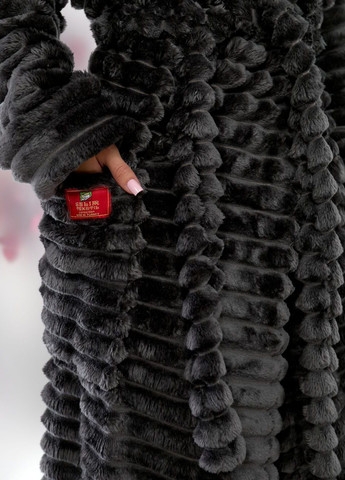 Теплый женский халат в пол с капюшоном и сапожками Selim-tekstil (371897439)