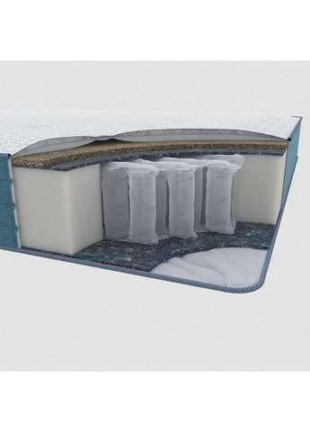 Матрац ортопедичний Dream Cocos 120х190 см Білий 34707252 Homefort (396550935)