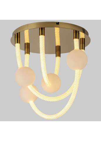 Люстра золотая "CRYSTAL" арт-деко (90-L1061 (400)) No Brand (370070167)