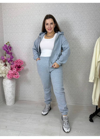 Теплый костюм-двойка из турецкой ангоры в рубчик — ЗАМЕРЫ В ОПИСАНИИ Vione (368880809)