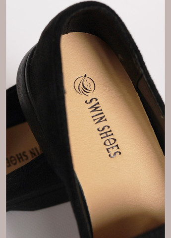 Туфлі-лофери жіночі чорного кольору Let's Shop (292548828)