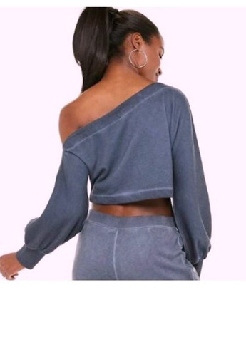 Серый свитшот Jennifer Lopez варенка заклепки (361259230)