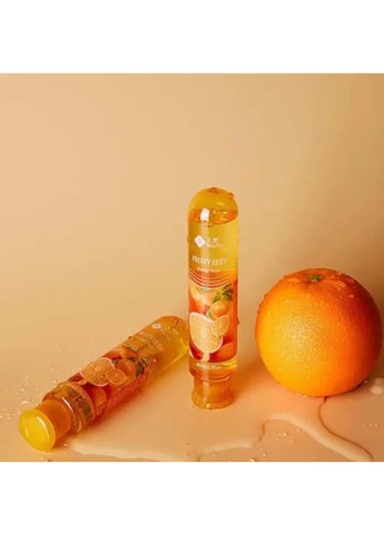 Лубрикант вкусовой съедобный Оральная смазка для миньета Гель для орального секса со вкусом 80 мл Апельсин No Brand (349748001)