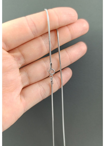 Срібний ланцюжок "Снейк м'який" 40 см ЦСНС-40 No Brand Ланцюжок (359472243)